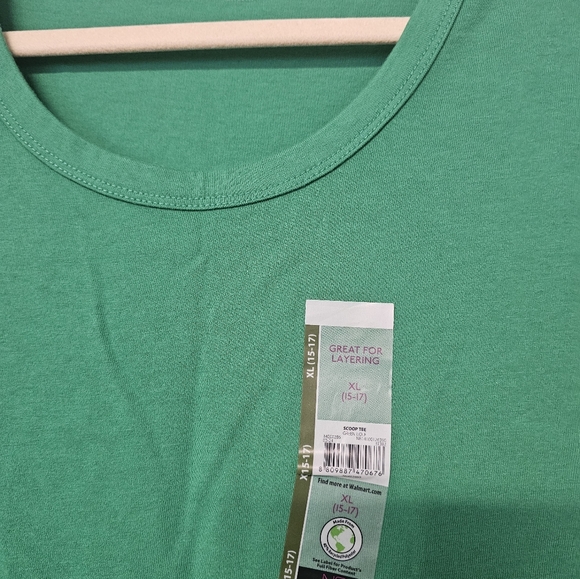 No Boundaries T-Shirt, Green, XL - Picture 2 of 4